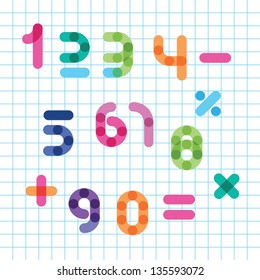 colorful numbers set