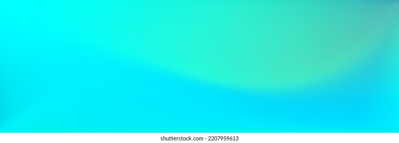 Ilustración colorida de la superficie suave del océano oscuro. Vibrante malla de degradado ondulado de agua. Fondo de moda multicolor. Malla de gradiente ondulada de color índigo. Marco de diseño moderno en blanco turquesa.