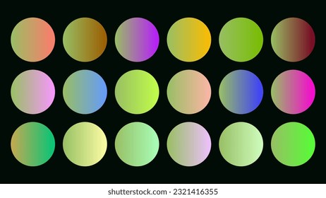 Set Swatches Circles Color