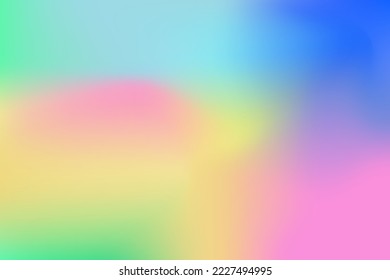 Colorful Ombre abstract Gradient background. Orange blue abstract texture. Yellow turquoise blurred illustration. Beach and sea defocused pattern
