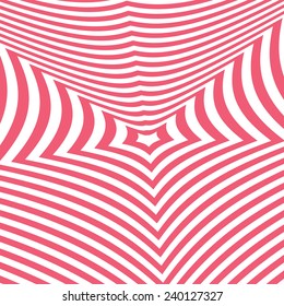 Colorful optical illusion