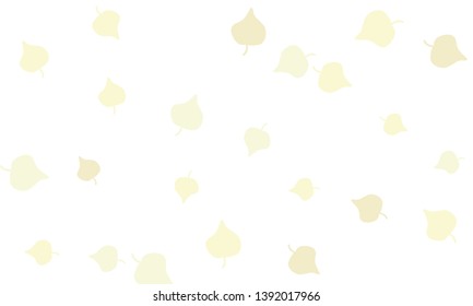 Colorful Orange A4 Background with Simple Fluid Shapes. Holographic Colour Gradient. Cool Abstract Background. Vector Illustration.