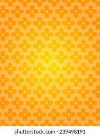 Colorful orange abstract background