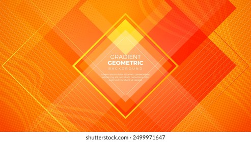 Colorful orange background vector design in eps 10