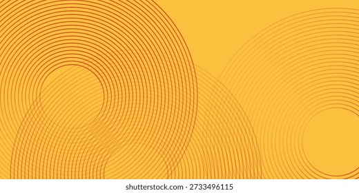 Gradiente de fondo 3D de patrón de círculo naranja colorido con diseño de color pastel suave. Plantilla Abstractas y fondo de textura con estilo moderno. Eps10 Ilustración vectorial eps 10