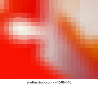 colorful orange geometric low poly gradient graphic background vector eps10