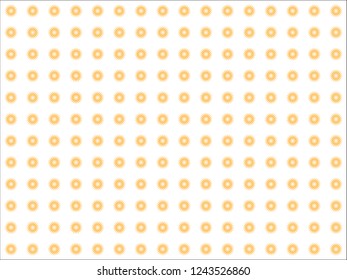 Colorful orange suns pattern background. Vector EPS10 illustration repeating simple texture