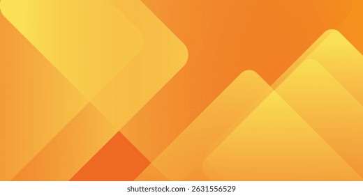 Colorful orange and yellow gradient waves background. vector