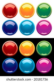 Colorful orbs for your site. Vector illustration.