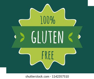 colorful organic food logo
