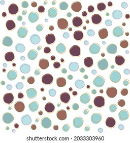 colorful organic shapes to use as pattern on bag or scarf 