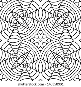 Colorful oriental pattern, seamless geometric wallpaper