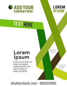 Colorful origami folded lines background design for brochure brochure or flyer