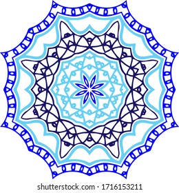 Colorful  Ornament Background. Create from ethnic element and ornament. Suitable for wallpaper, art deco, and textile printing