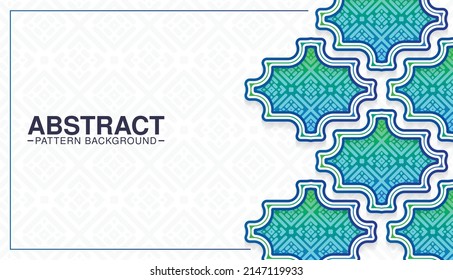 colorful ornament pattern design background