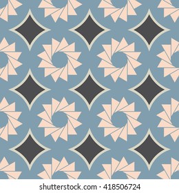 Colorful ornament pattern vector tile for multipurpose use in design
