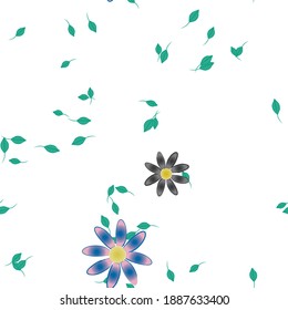 Colorful ornamental background. Seamless pattern design texture.