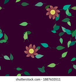Colorful ornamental background. Seamless pattern design texture.
