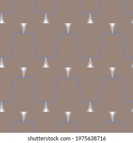 Colorful ornamental background. Seamless pattern design texture.