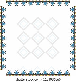 Colorful ornamental handmade eastern design for clothes