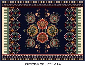 Damask Rugs Images Stock Photos Vectors Shutterstock