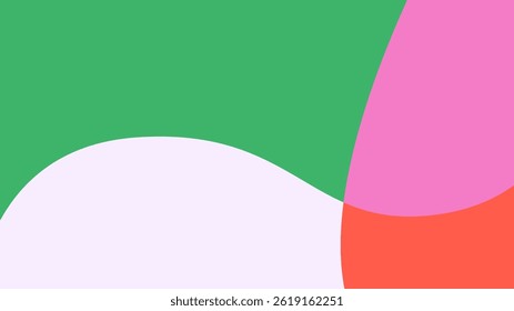 Colorful overlay vector minimalist geometric shapes design. Bright abstract posters for banner, brochure, corporate, website, report, resume, flyer, and presentation. Conference slide deck background.
