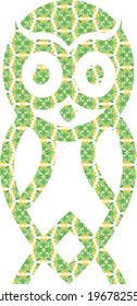 colorful Owl Logo white background