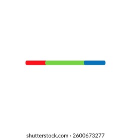 colorful page border. vector illustration