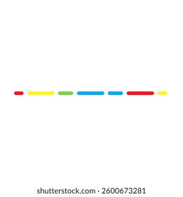 colorful page border. vector illustration