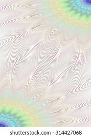 Colorful page corner design template background