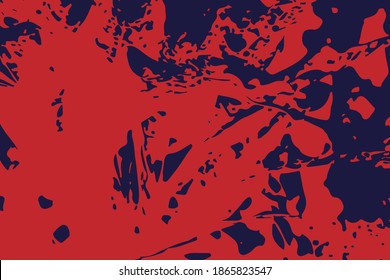 Coloridas pinceladas. Patrón con manchas y manchas de pintura o tinta. Texturas dibujadas a mano por vectores. Antecedentes abstractos. Ilustración de vectores.