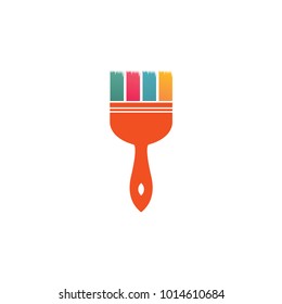 Colorful Paint Brush Vector