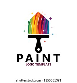 Colorful Paint Logo Stock Vector (Royalty Free) 1155531391 | Shutterstock