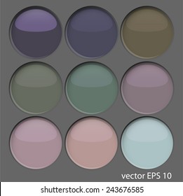 Colorful paint on a dark background