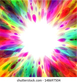 colorful paint splash background, ideal for celebration & invitation & festival concept works. abstract festival & carnival background