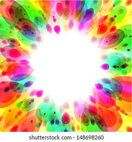 colorful paint splash background, ideal for celebration & invitation & festival concept works. abstract festival & carnival background