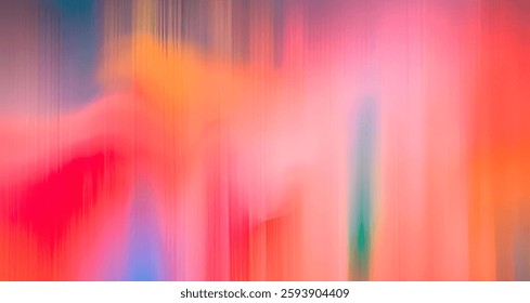 Colorful Paint Splash Isolated on Black