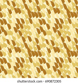 Colorful paint strokes. Pattern with spots and blobs of paint or ink. Vector hand drawn textures. Seamless abstract background.