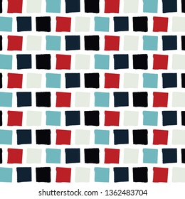Colorful paint swatches. Repeating Pattern.
