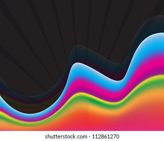 Colorful paint vector background for poster