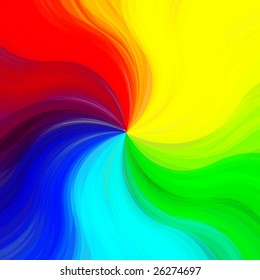 Colorful painted vector background