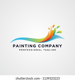 Painting Logo Images Stock Photos Vectors Shutterstock