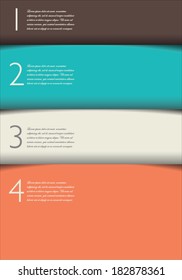 Colorful paper for background