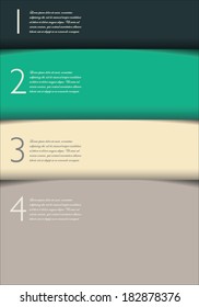 Colorful paper for background
