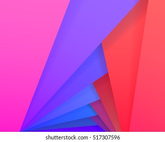 Colorful paper for background. Abstract dynamic illustration 