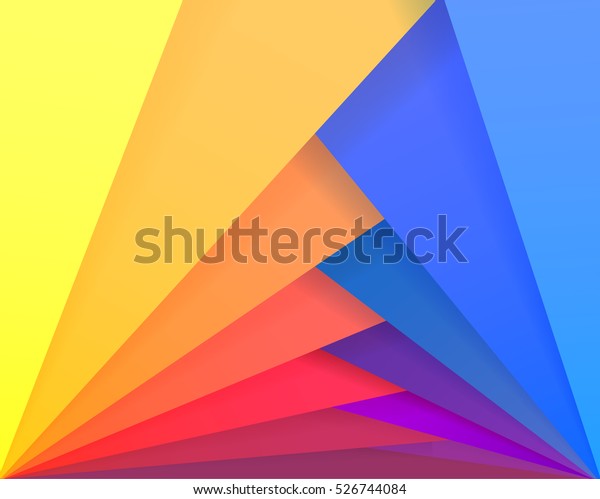 Colorful paper for background. Abstract dynamic\
illustration 