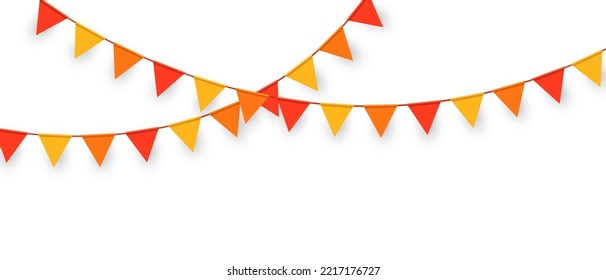 colorful paper individual flag design vector illustration