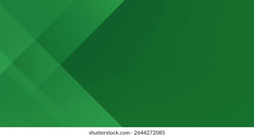 Fundo 3D abstrato de corte de papel colorido com combinação de padrão quadrado verde gradiente cor brilhante no fundo. Vetor Eps10