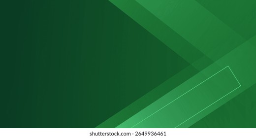 Fundo 3D abstrato de recorte de papel colorido com verde gradiente