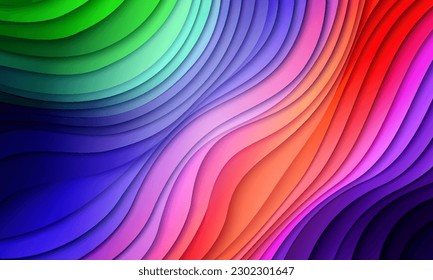 colorful papercut background 1 1